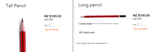 pencil comparisson of image proportions